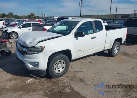 2018 Chevrolet Colorado Wt из США, поврежденный, VIN 1GCHSBEA4J1323585